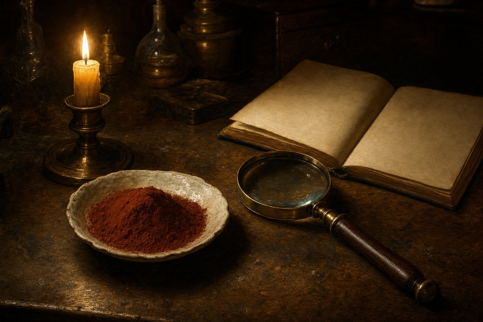 The calx gives back exactly the air that went missing — and a candle burns fiercely in it.
