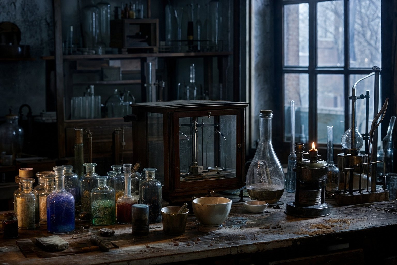 Sixty-three elements, each with its own list of reactions, and no reason why any of them should be related.