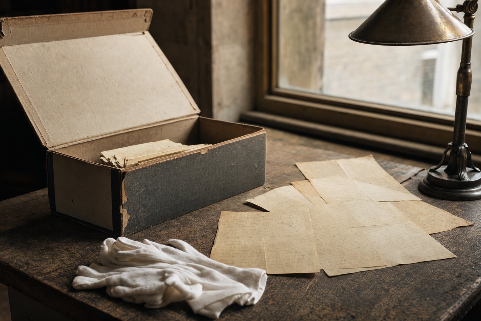 Eighty-seven sheets in a box of papers at Trinity, unexamined for fifty-five years.